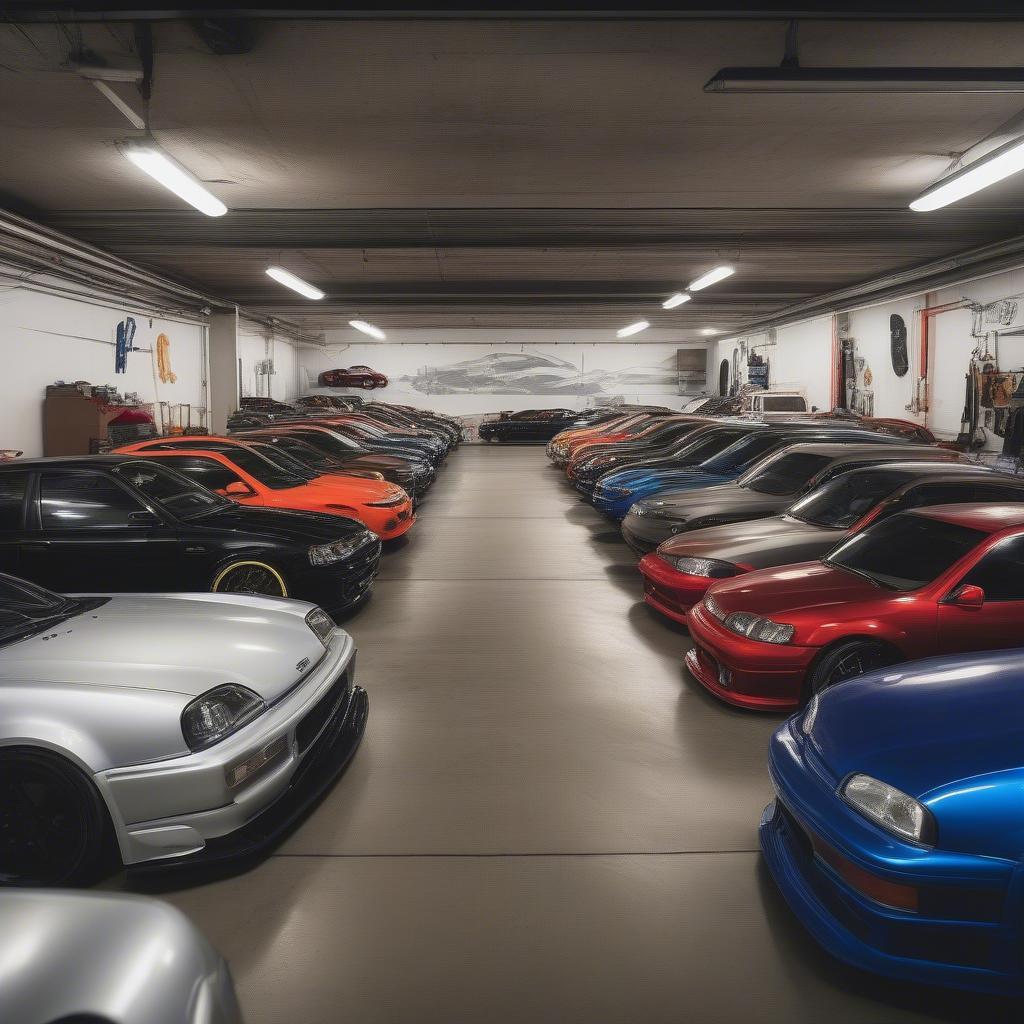 Garage JDM Montreal: Hình ảnh những chiếc xe độ Nhật Bản đầy cá tính