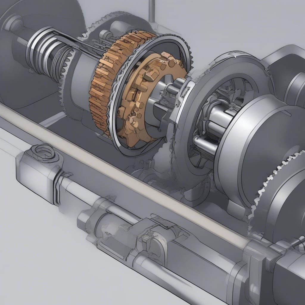 Nguyên lý hoạt động của hộp số CVT