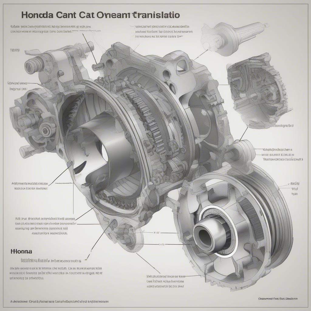 Hộp số CVT Honda hoạt động