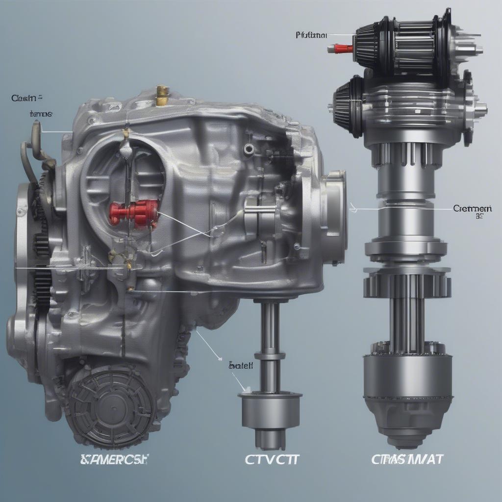 So Sánh Hộp Số CVT và AT