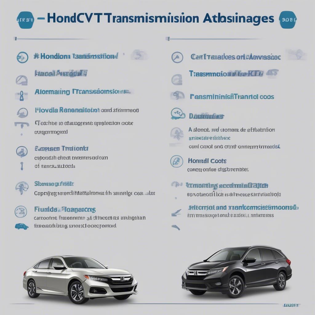 Ưu và nhược điểm hộp số CVT Honda